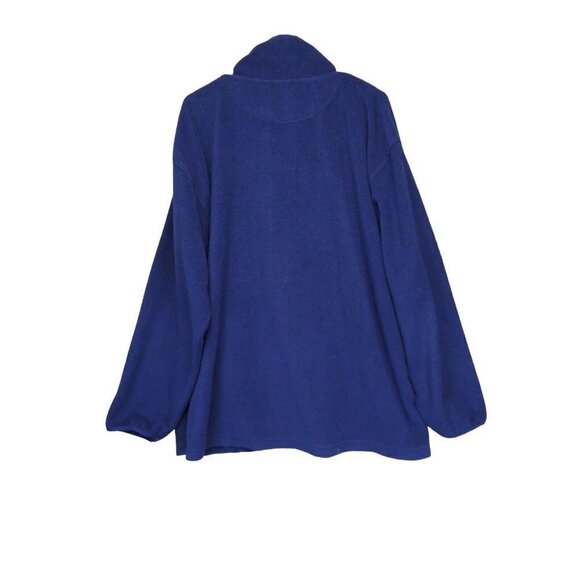 Vintage 2000 Los Angeles Rams NFL Active Fleece Zip Jacket Logo Size XL Blue - Picture 4 of 10